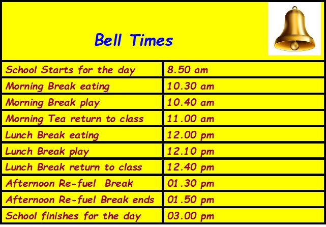 Bell Times